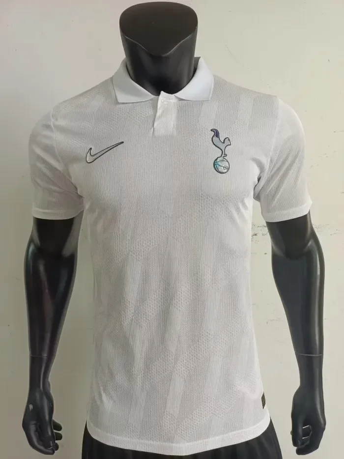Player Version 2025-2026 Tottenham Hotspur White Soccer Polo Shirt