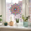 4Pcs Diamond Painting Mandala Window Pendants Suncatcher Hanging Kits for Home Porch Farmhouse