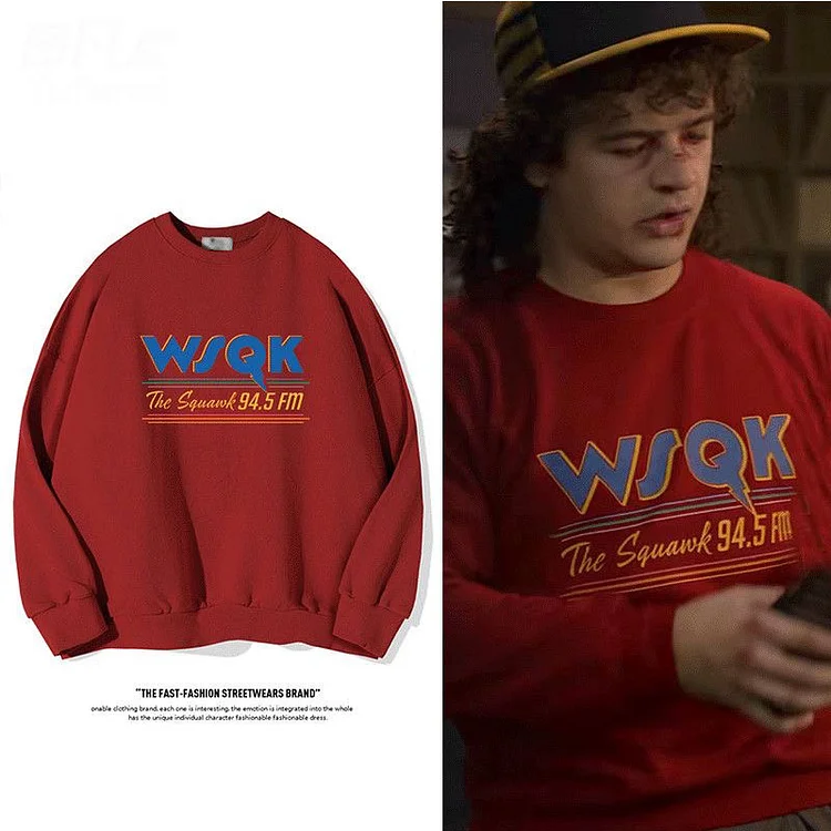 Stranger Things WSQK Crewneck【Four Colors】