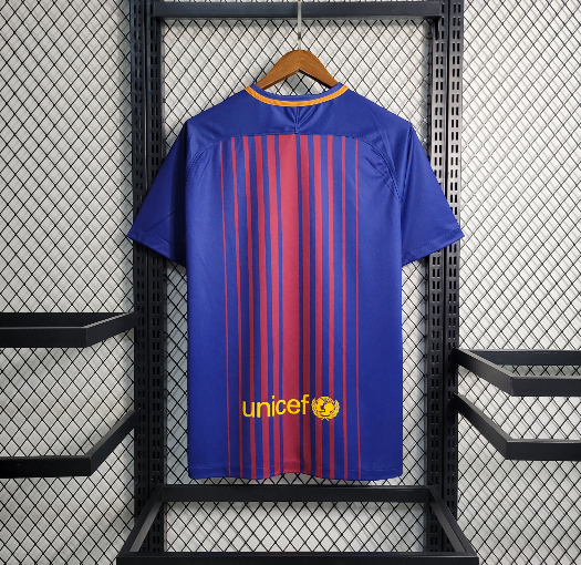 2017-2018 Barcelona Retro Home Football shirt 