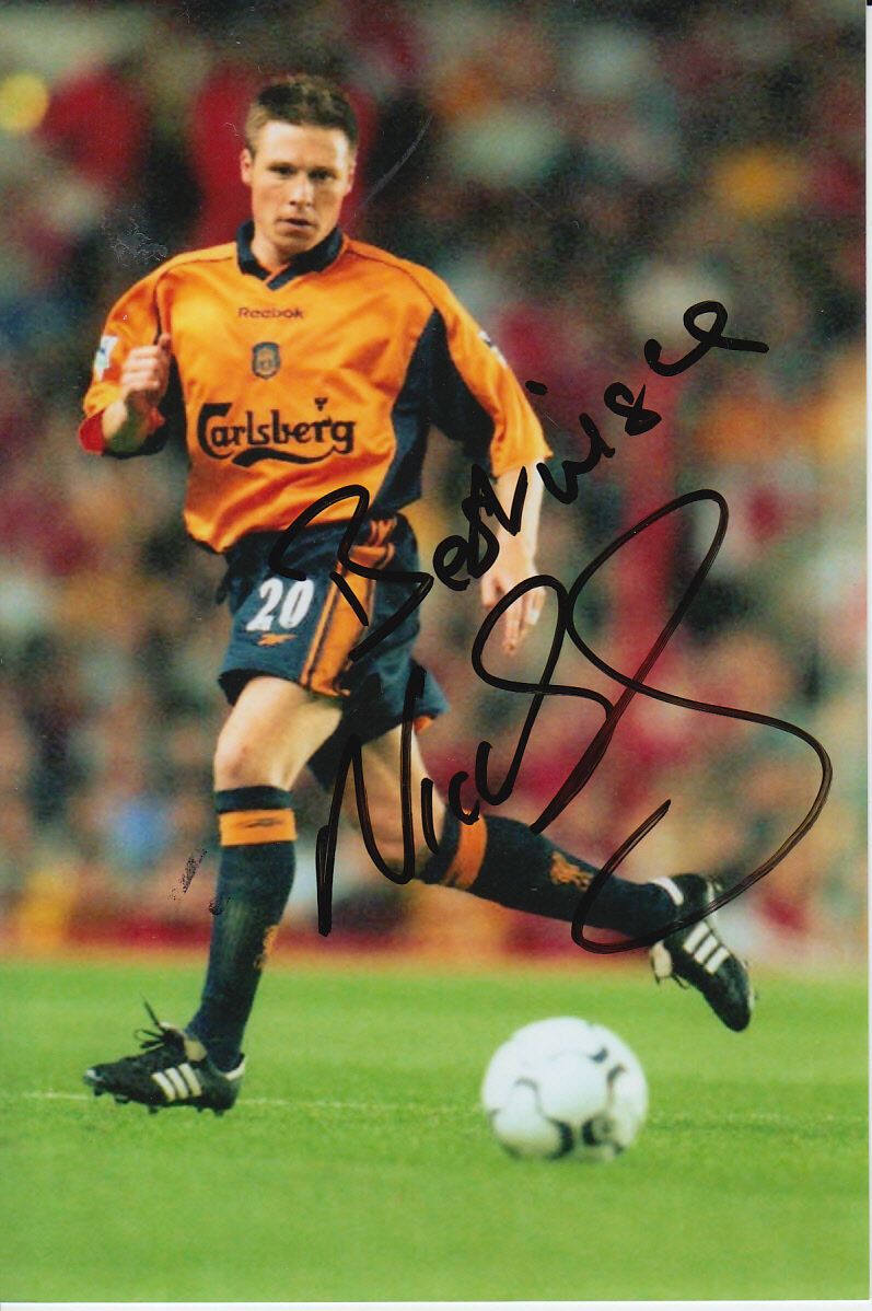 LIVERPOOL HAND SIGNED NICK BARMBY 6X4 Photo Poster painting 1.