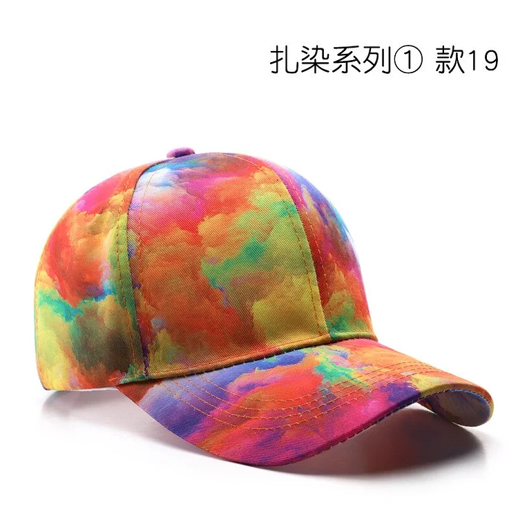 Graffiti Baseball CapPersonality Curved Summer Trendy Style Men and Women Personality Wild Cap Sun Hat