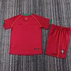 Joyfball 2006 Kids Size Retro Portugal Home Football Shirt 1:1 Thai Quality