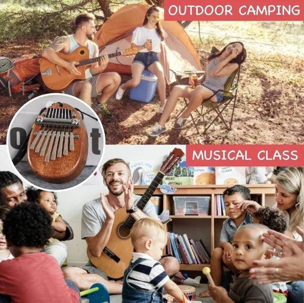 🎄Christmas is coming💕Kalimba 8 Key exquisite Finger Thumb Piano