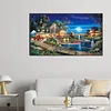 (70*50cm)House Scenery - Full Square Drill Diamond Painting