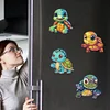 6Pcs Acryl Schildkr&ouml;te - 5d DIY Handwerk Aufkleber Magnet
