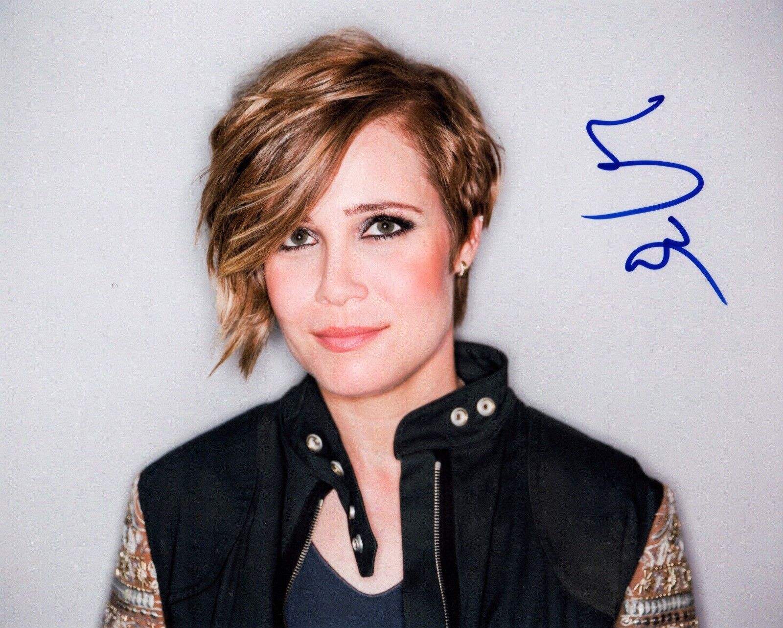 Leila Josefowicz violinist REAL hand SIGNED Photo Poster painting #1 COA Autographed