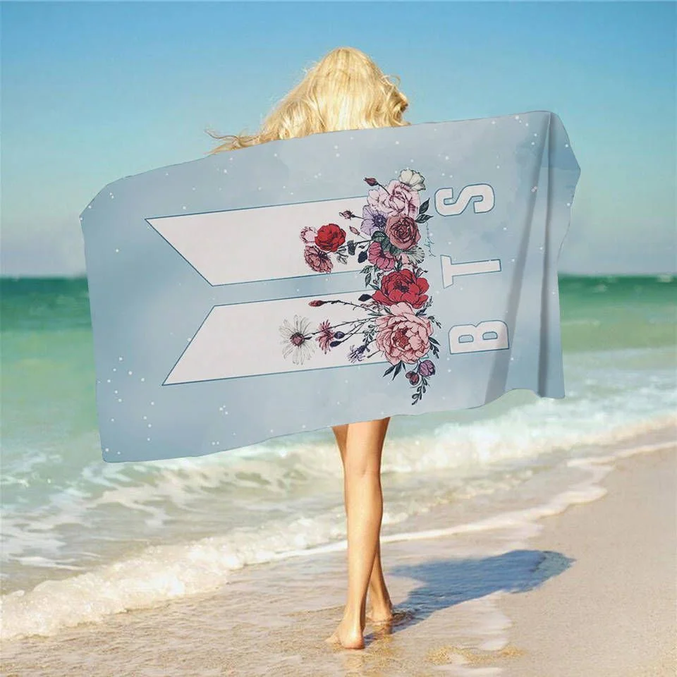 방탄소년단 Fashion Bath Towel