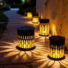 Solar Elegant Flower Wall Lights Waterproof Decorative Pathway Light 7-Color Changing Metal Projector Lamps for Backyards/Patio/Porch