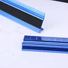 Cutting Ruler Non Slip Aluminum Alloy Metal Safety Ruler Scale Ruler((600mm)