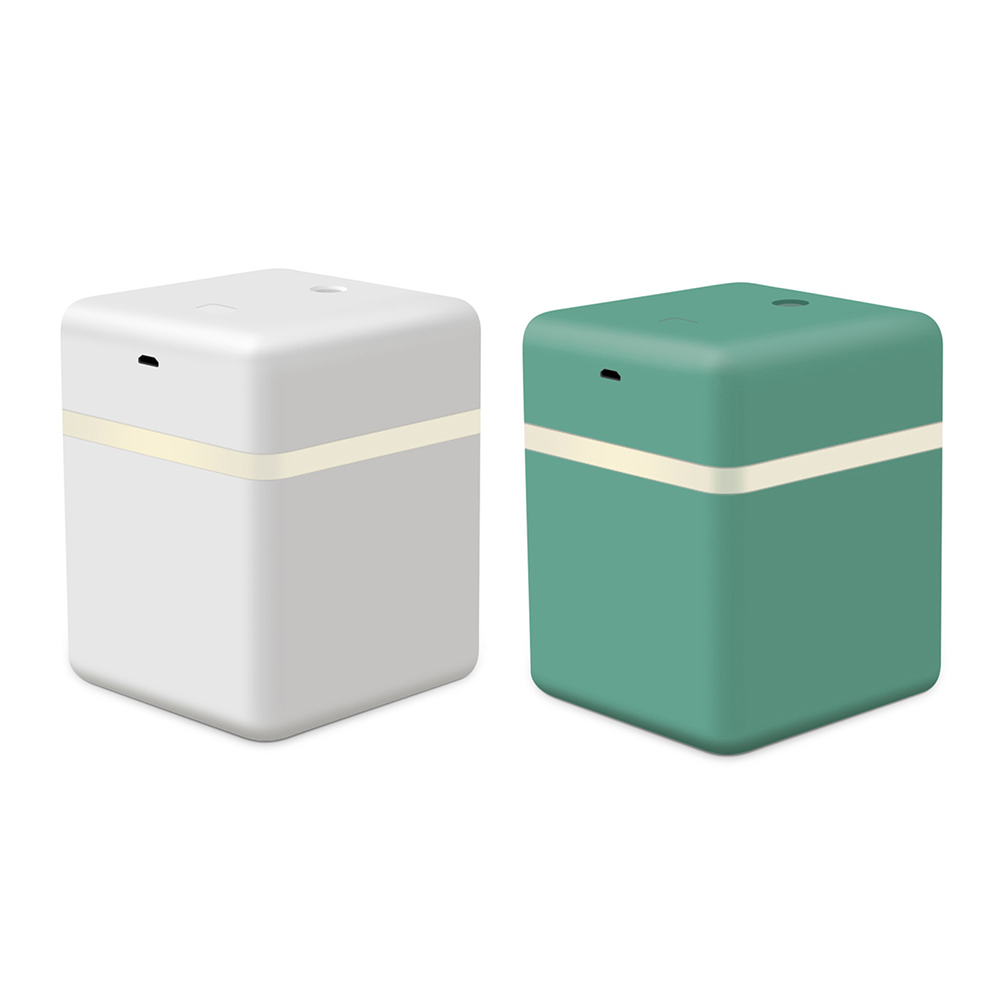 

600ml Portable Atomizing Humidifier Air Purifier Cool Mist Maker Sprayer, Green without induction, 501 Original