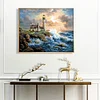 Seaside Lighthouse - 11CT Stamped Cross Stitch Kit(50*40cm)