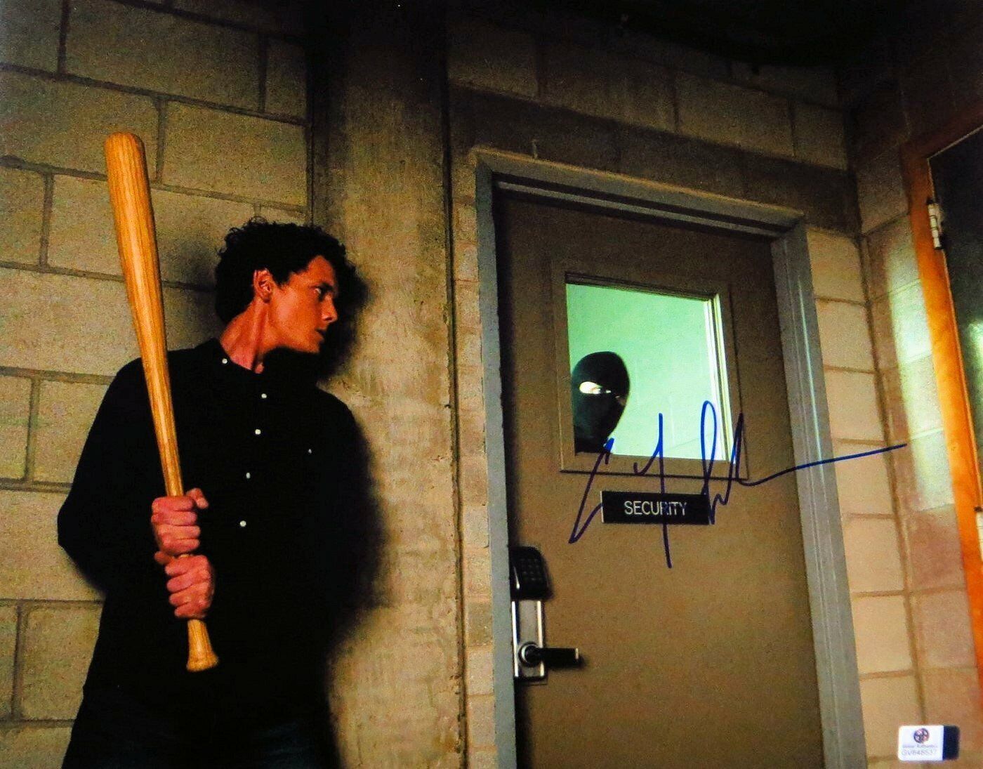 Anton Yelchin Signed Autographed 11X14 Photo Poster painting Odd Thomas w/Baseball Bat GV848537