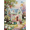Diamond Painting-DIY Special Shaped Drill Pearl Painting Country villa(30x40cm)