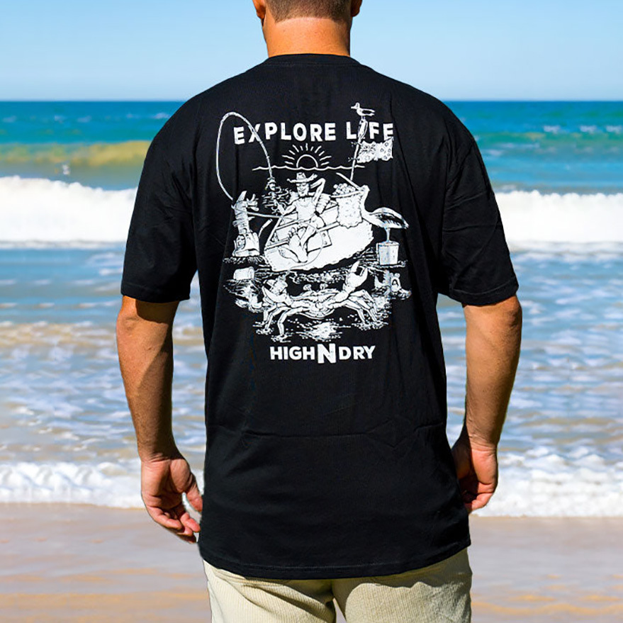 Men's High N Dry Pattern Tee