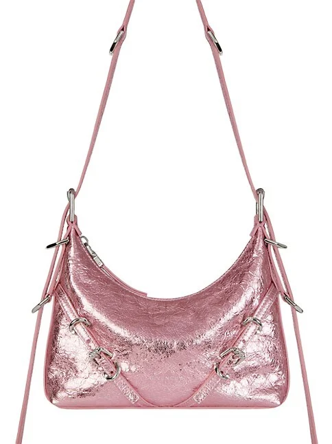 Givenchy Mini Voyou Bag In Laminated Leather