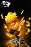 Ai Anime Series 001 Zenitsu Agatsuma - Demon Slayer: Kimetsu no Yaiba Resin Statue - Endless Flower Studio