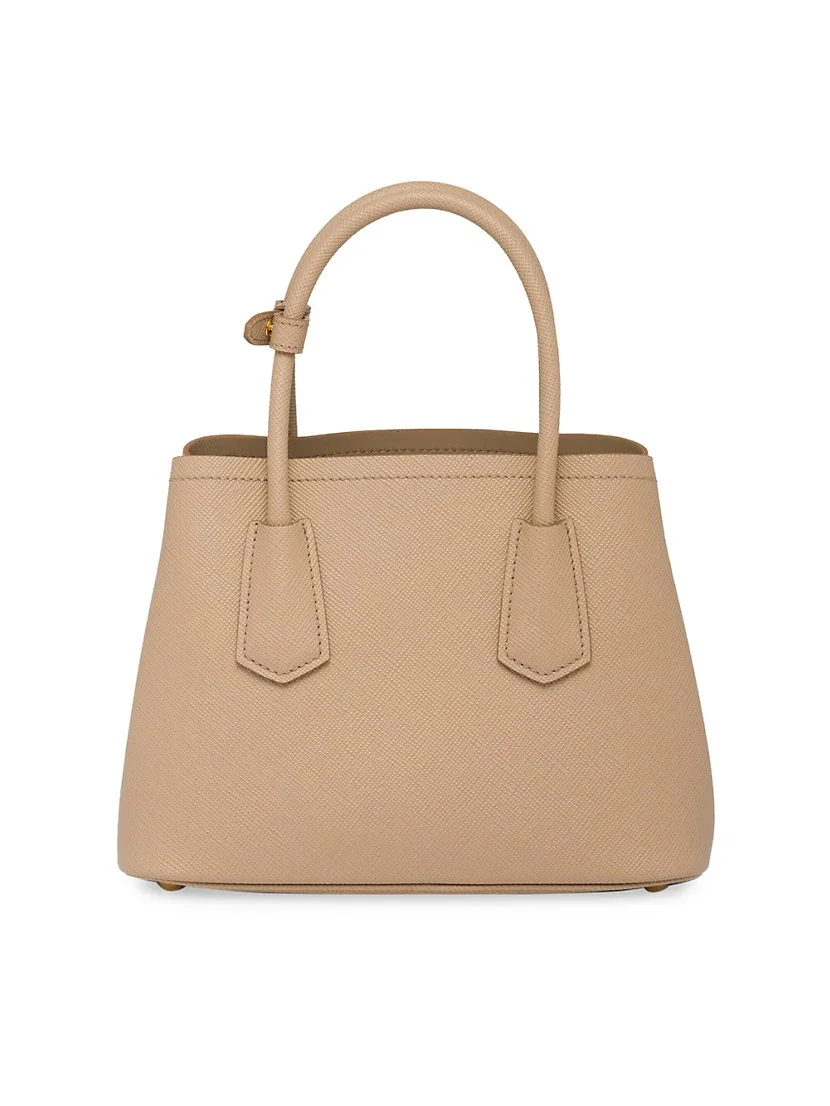 Prada Double Saffiano Leather Mini Bag