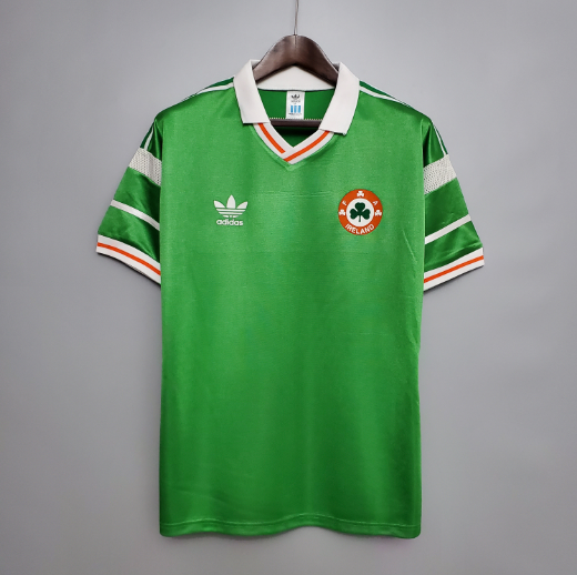 Retro 1988 Ireland home Football Shirt Thai Quality