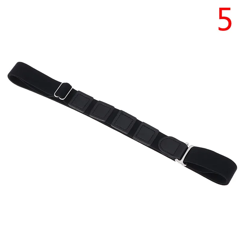 Adjustable Belt For Easy Shirt Stay Non-slip Wrinkle-Proof Shirt Holder Straps Locking Belt Holder Near Shirt-Stay