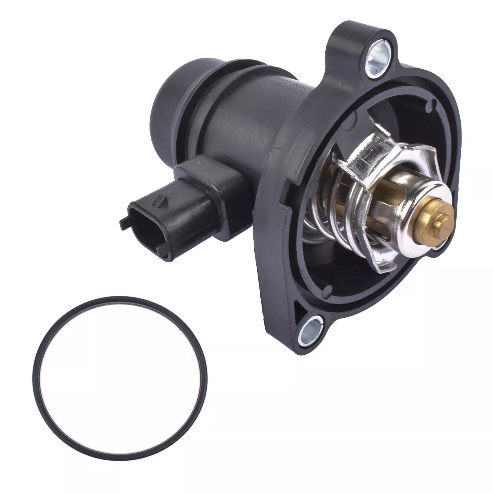 55593033 Thermostat Housing + Plug For Chevrolet Vauxhall Adam Astra J Corsa D E Meriva B 1.2 1.4 10-1655579011 25200454