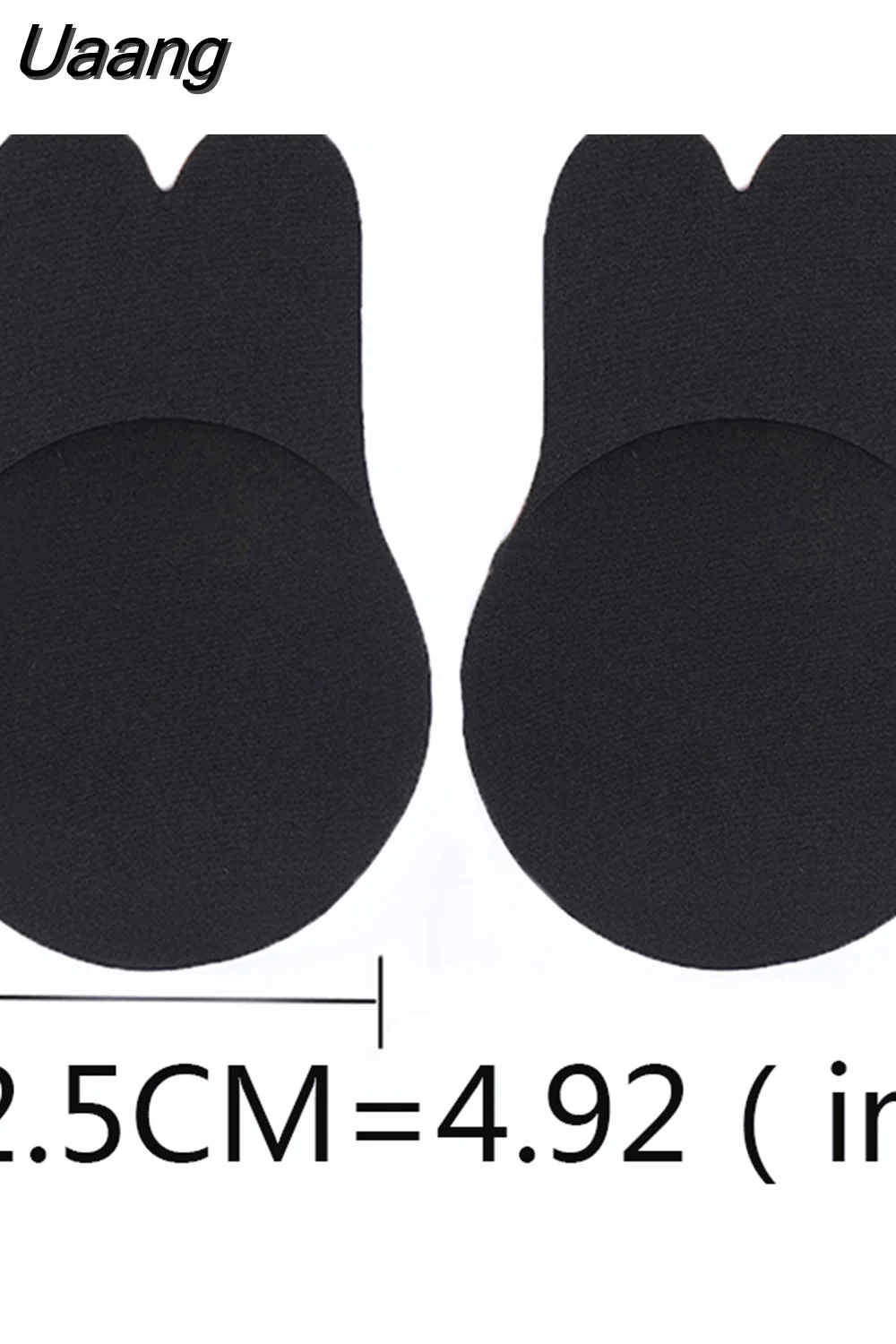 Uaang Adhesive Silicone Bra Pads Reusable Women Fish Tail Bh Sticky Bra Strapless Push Up Invisible Bra Sexy Lingerie Rabbit Bras