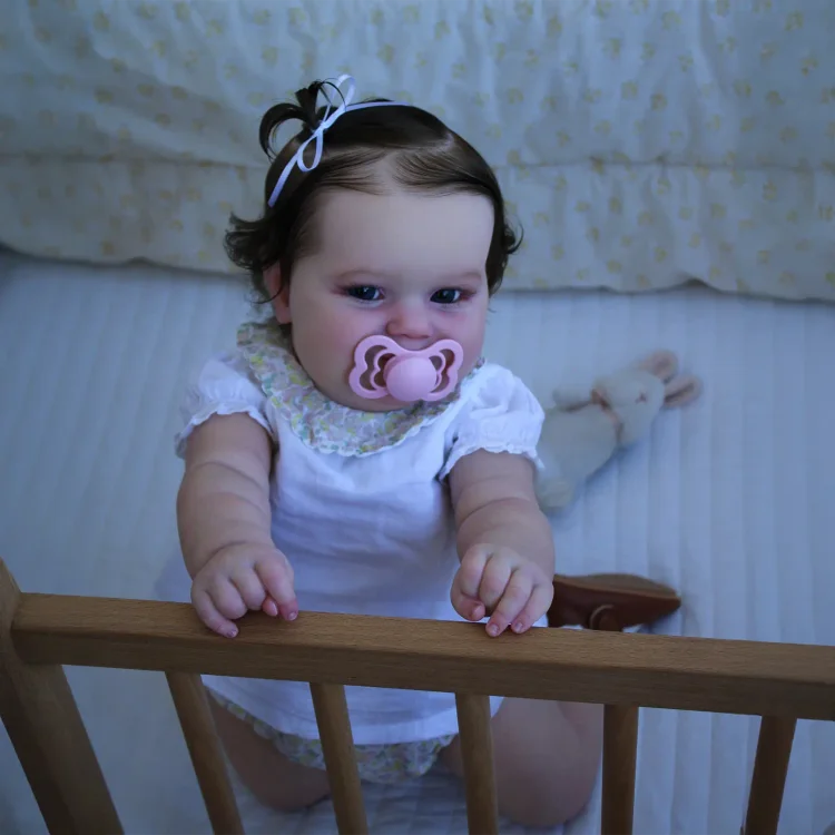 [New] 20'' Realistic and Lifelike Reborn Baby Girl Gilara with Heartbeat & Coos：Realistic Reborn Baby Dolls By Rsgdolls®