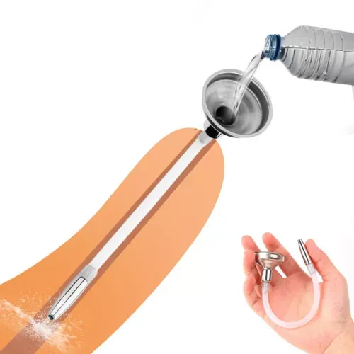 pornhint Pornhint Hollow Dick Penis Plugs Expander Urethral Dilators Male Chastity Device BDSM Libido