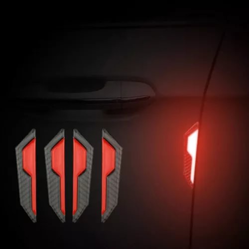 Dronehint Reflective Red Car Door Edge Scratch Anti-collision Protector Guard Strips Parts (For: Acura) Parts