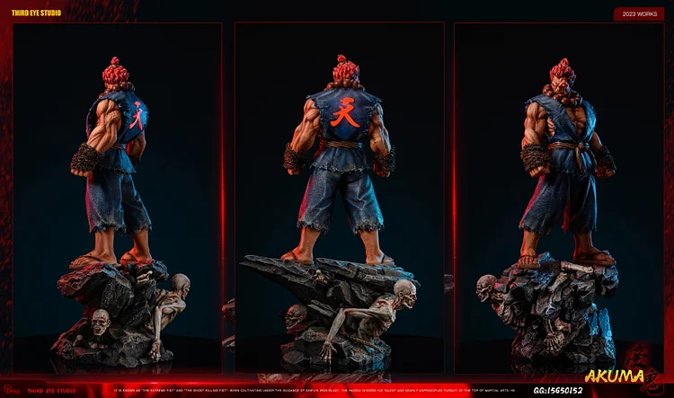 PRE-ORDER Third Eye Studio Street Fighter Akuma 1/4 Statue(GK)