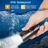 Aplos S2 3000 Lumen 4 Lighting Modes Dive Light Underwater Waterproof LED Flashlight, Submersible Safety Lights with Battery and Charger for Diving and Dive Glove APLOS Dive Light Official
