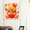 Diamond Painting -5D Full Round Drill Bear Strawberry
