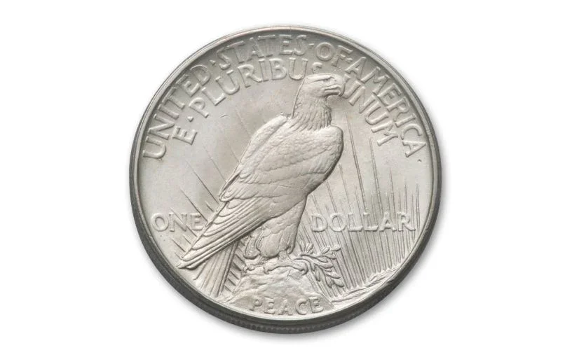 1921 High Relief Peace Dollar