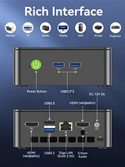 Intel Alder Lake N95--NucBox G3S Mini PC