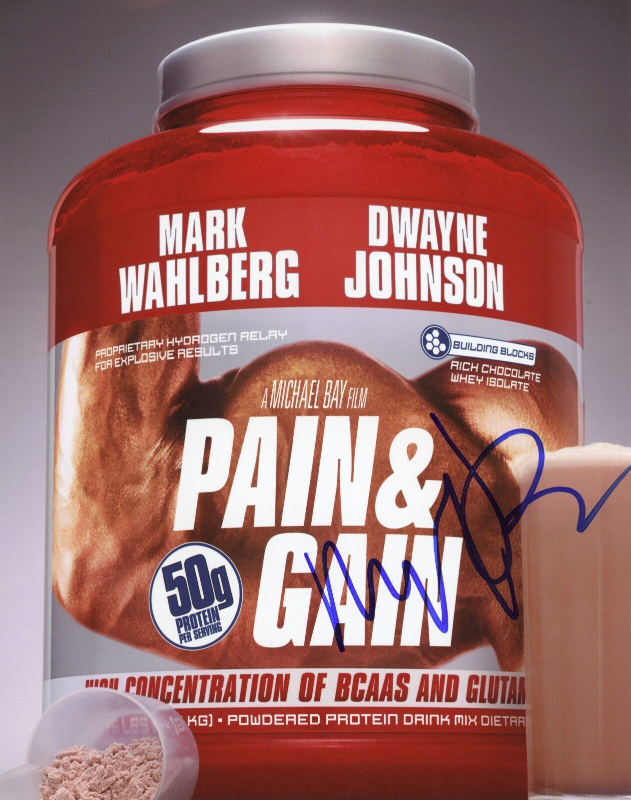 ~~ MICHAEL BAY Authentic Hand-Signed Pain & Gain