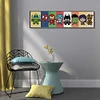 Super Hero- 14CT Stamped Cross Stitch 55*16cm/21.65*6.3in