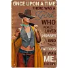 Cowgirl - Vintage Metal Signs - 20*30cm/30*40cm - Western