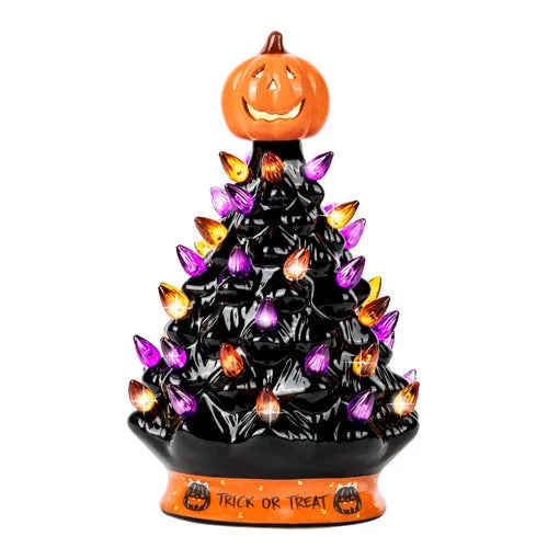 Halloween Decorations Ceramic Tree