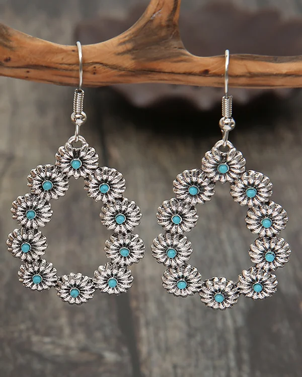 Floral Drop Earrings