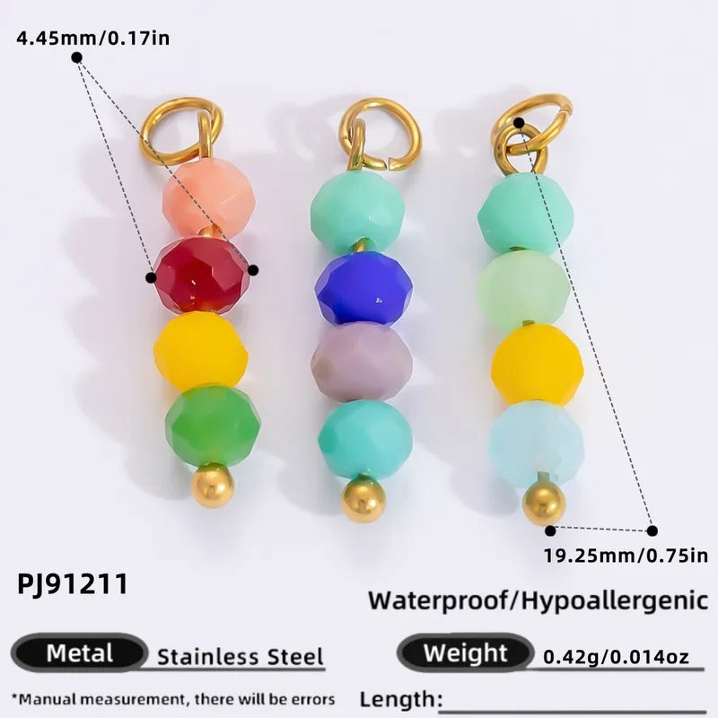 1 Piece 11.34*11.08mm 24.65*13.62mm 4.29*24.15mm 304 Stainless Steel Zircon 18K Gold Plated Tree Heart Shape Candy Jewelry Accessories Pendant