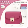 Umh&auml;ngetasche Damen Klein Crossbody Bag Damen Handtasche Damen Umh&auml;ngetasche Damen-Umh&auml;ngetaschen Schultertasche Damen Clutch Rosa Klein Geschenke f&uuml;r Frauen Freundin