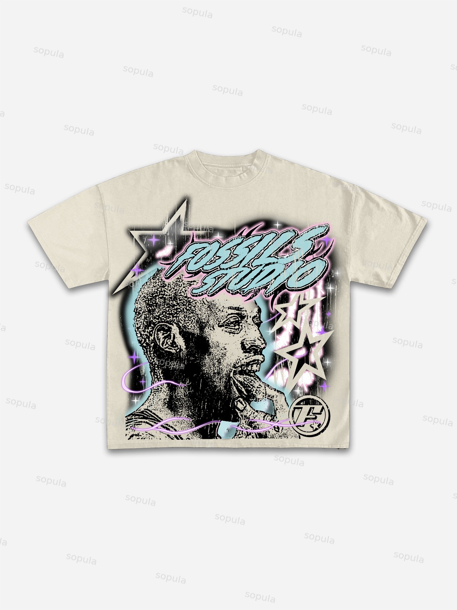 Vintage Basketball Legend Graphic Cotton White T-Shirt
