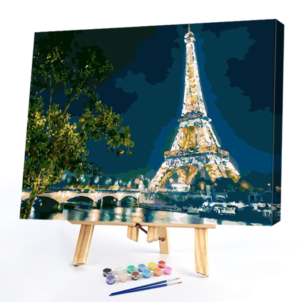 

40*50CM Paint By Numbers-Eiffel Towe, 501 Original