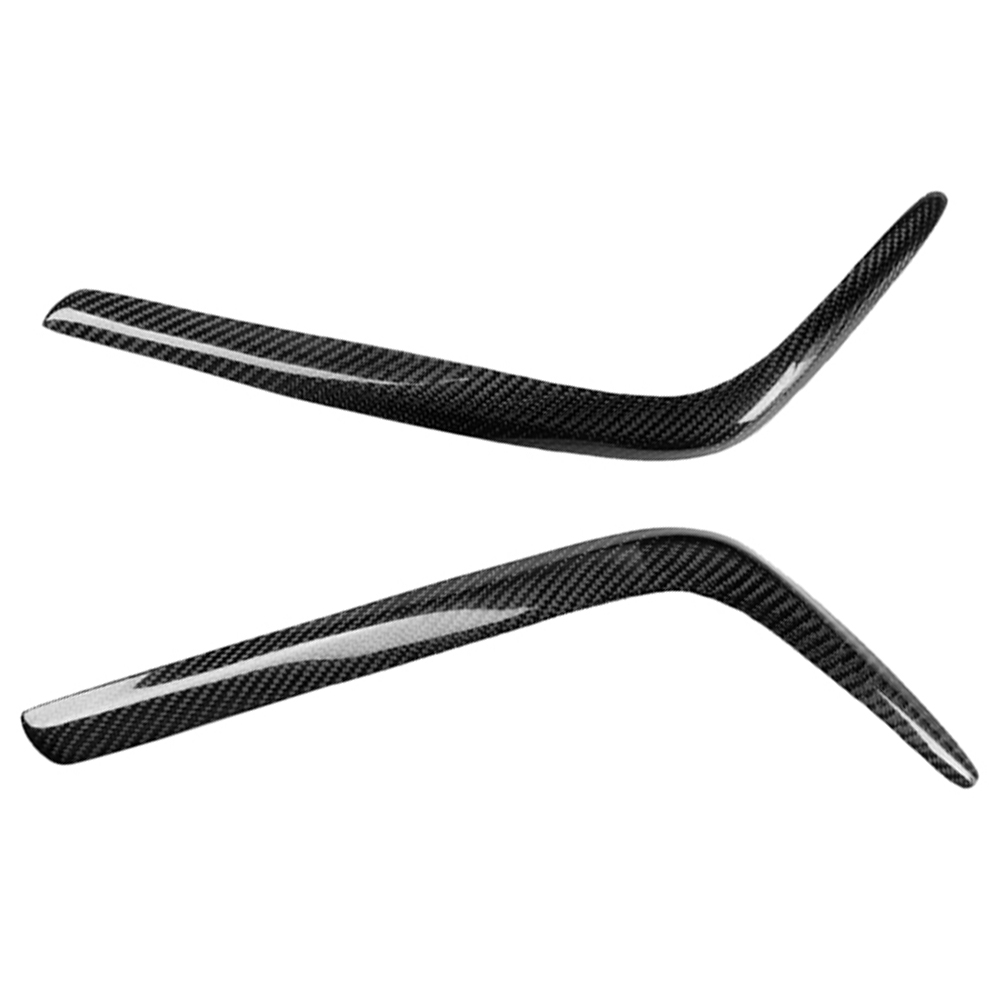 

Carbon Fiber Headlight Headlamp Eyelids Trim Sticker for Mercedes Benz W202, 501 Original