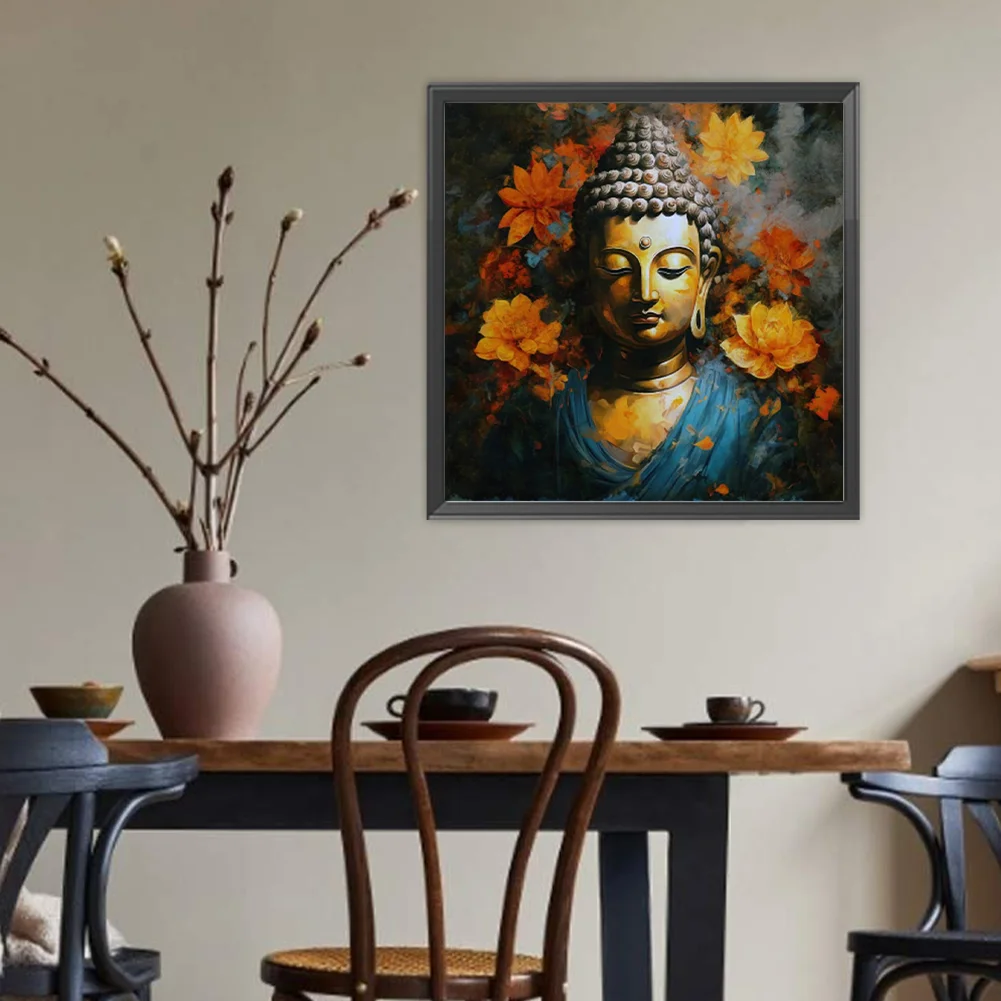 Diamond Painting - Full Round Drill - Buddha(Canvas|40*40cm)