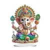 Diamond Painting Acrylic Elephant Buddha Ornament Tabletop Decorations