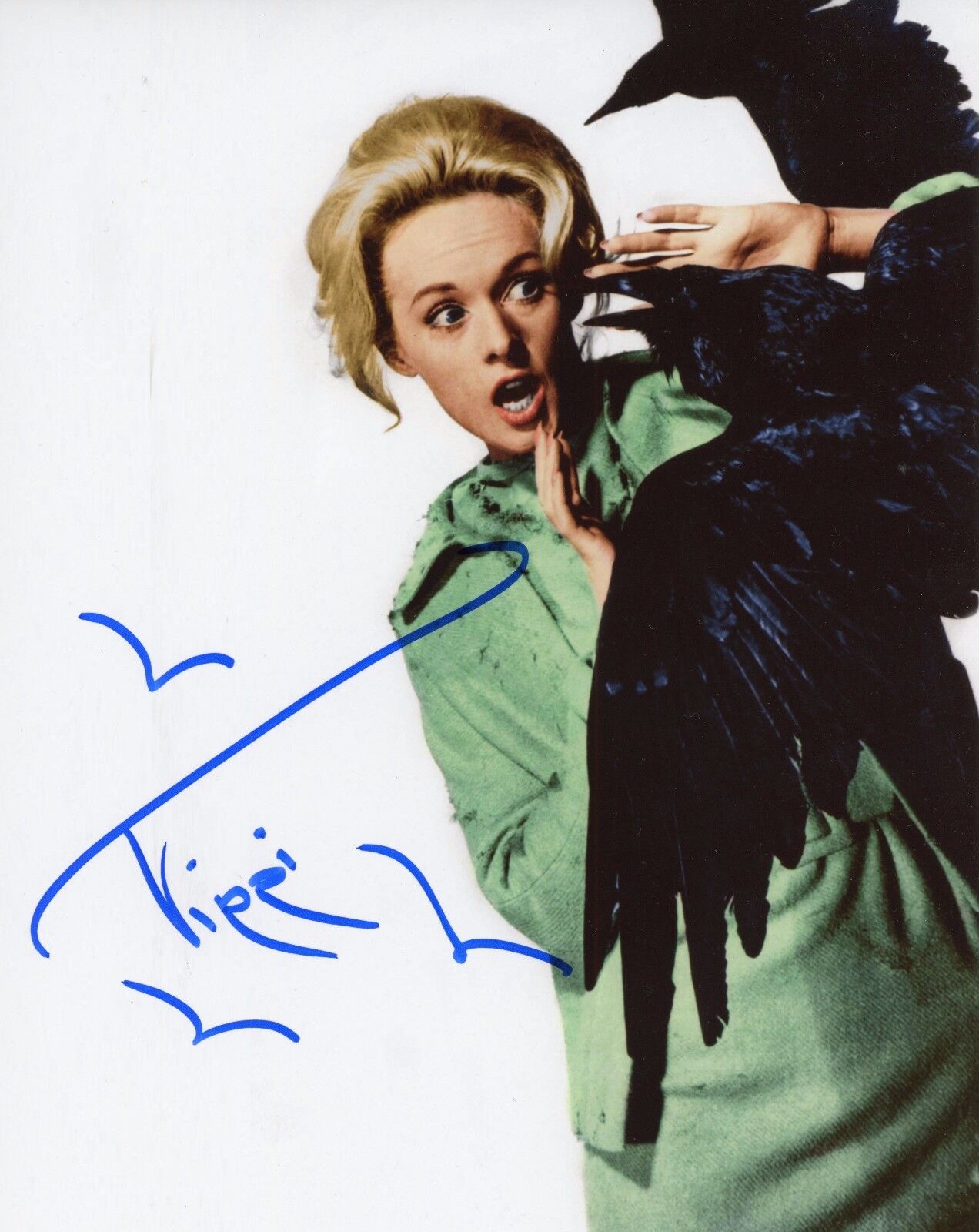 ~~ TIPPI HEDREN Authentic Hand-Signed THE BIRDS