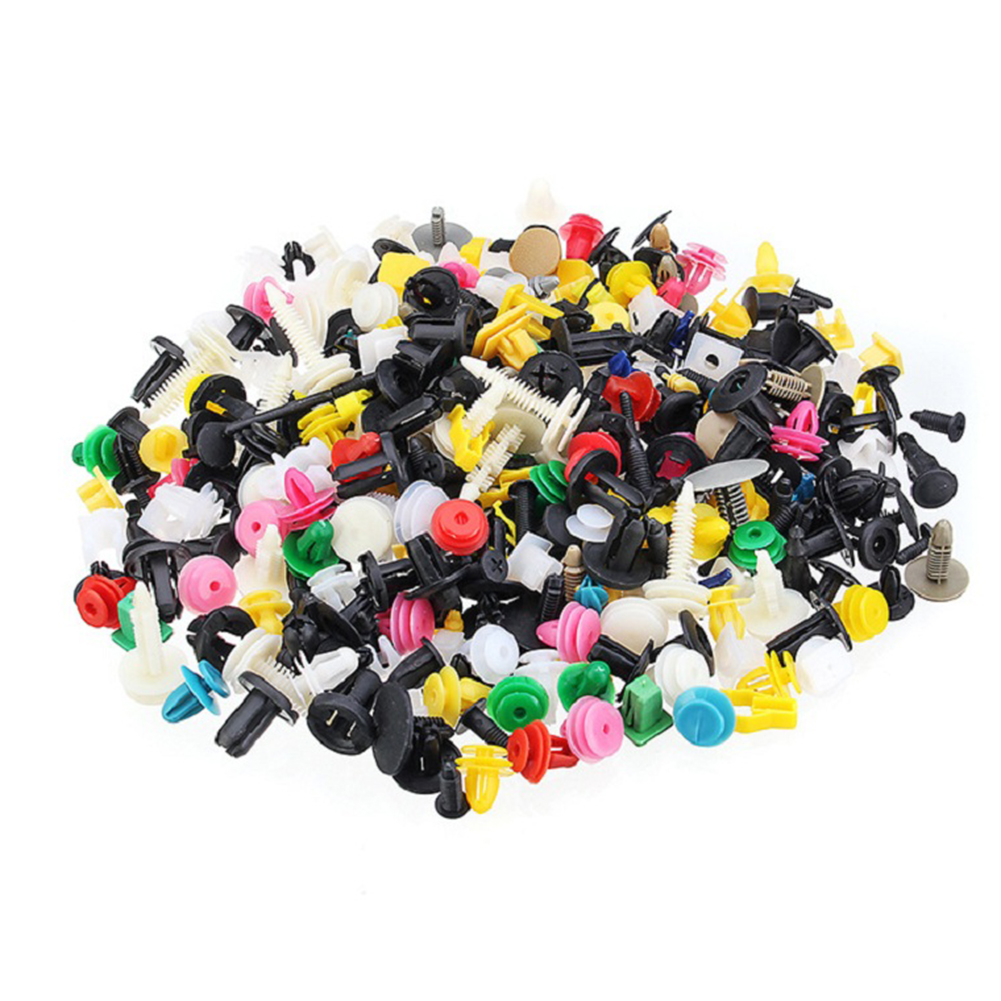 

Mixed Auto Fastener Rivets Kit Vehicle Car Fender Bumper Interior Clips, 100pcs, 501 Original