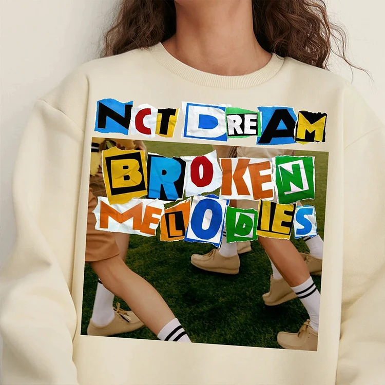NCT DREAM Album ISTJ Broken Melodies Cover Sweatshirt