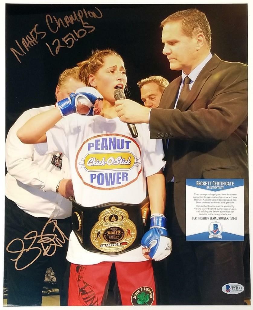 Jessica Eye signed NAAFS Champ 125 lbs